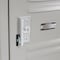 Global Industrial Six Tier Locker, 12x12, x12, 18 Door, Ready To Assemble, Gray 652055GY - alternate 3